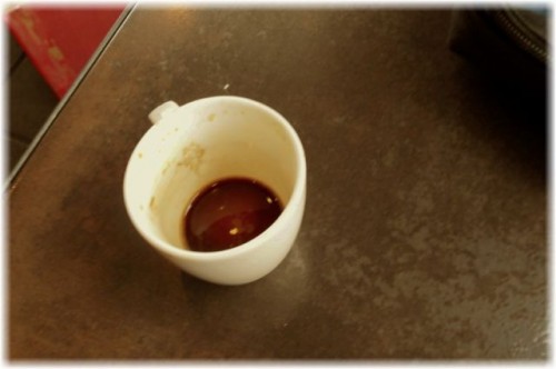Almost Empty Espresso