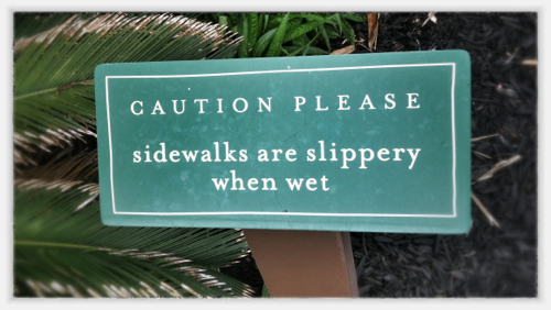 Caution Please