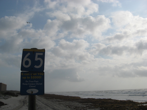 Beach Marker 65