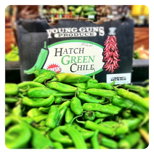 Hatch Peppers from Young Guns Produce