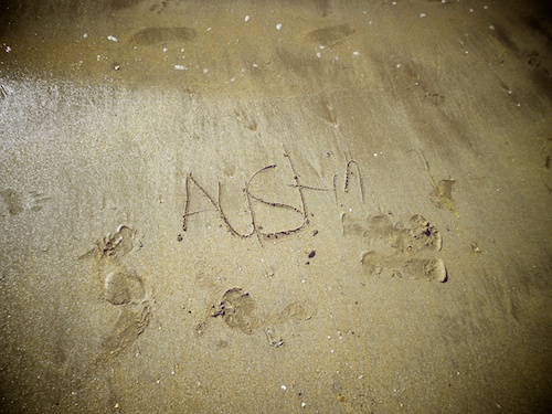 Austin in the Sand