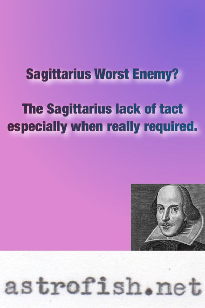 Sagittarius Worst Enemy