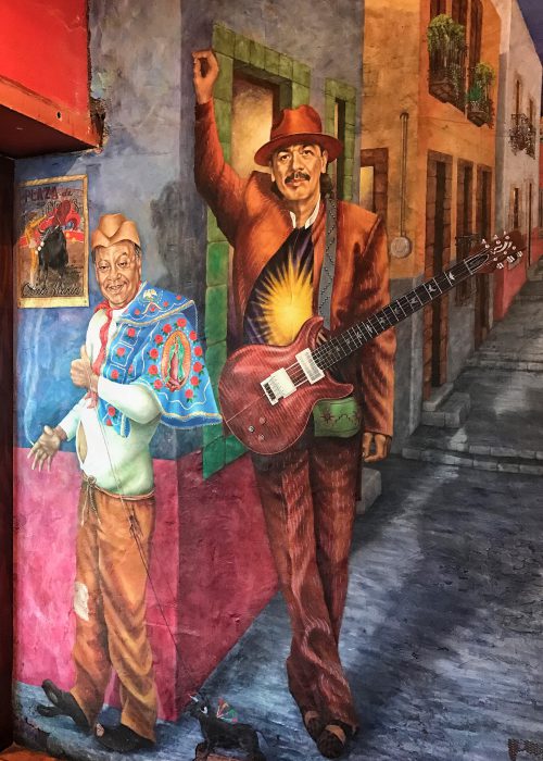 Santana in Mural