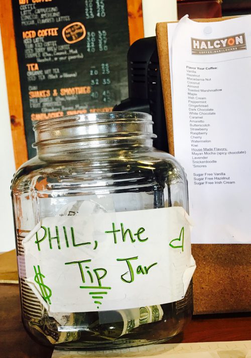 Phil, the Tip Jar