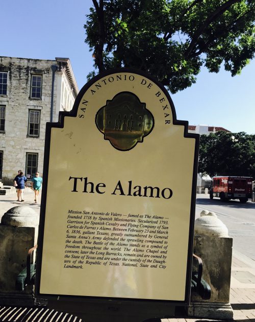 Alamo Plaque