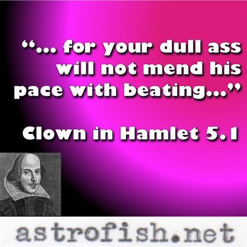 Clown in Hamlet