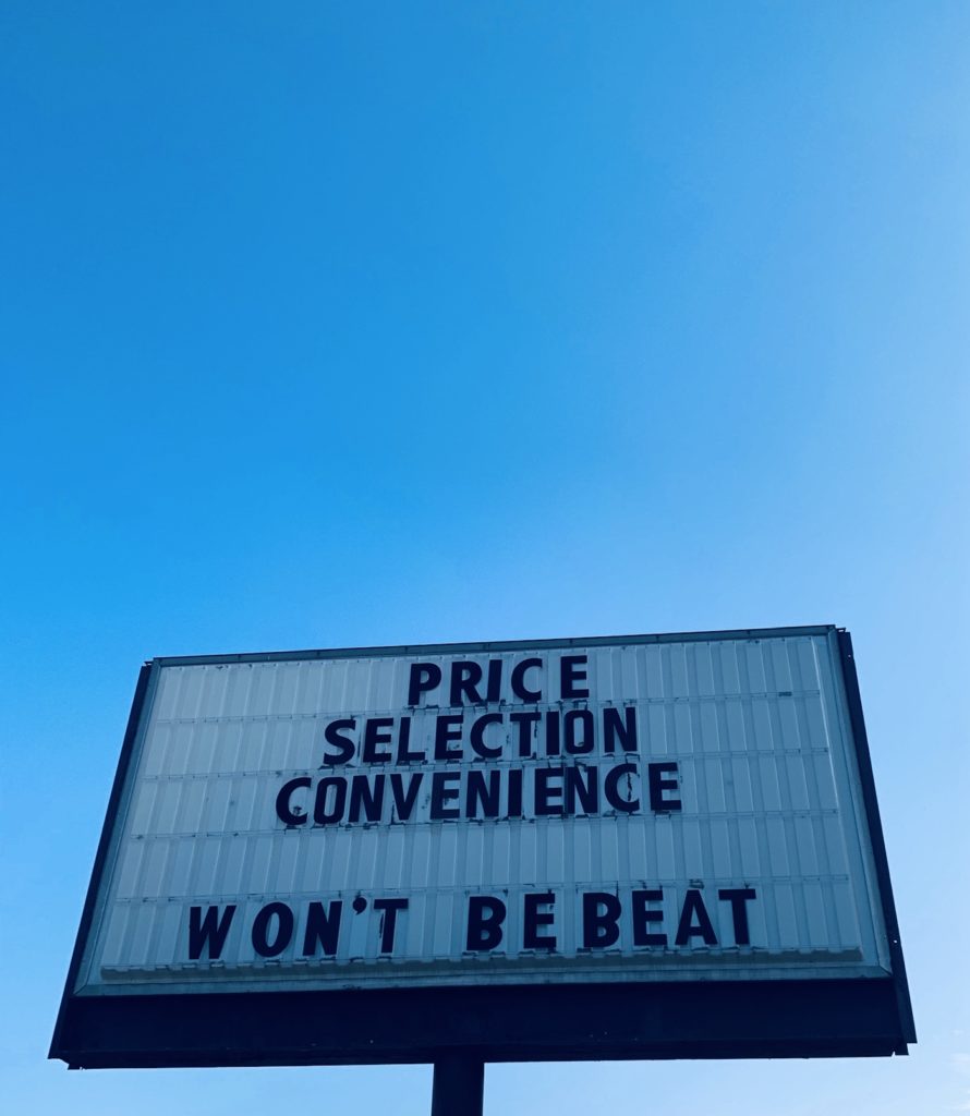 Price Selection Convenience