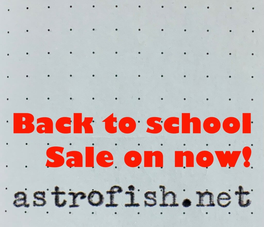 Back to school sale